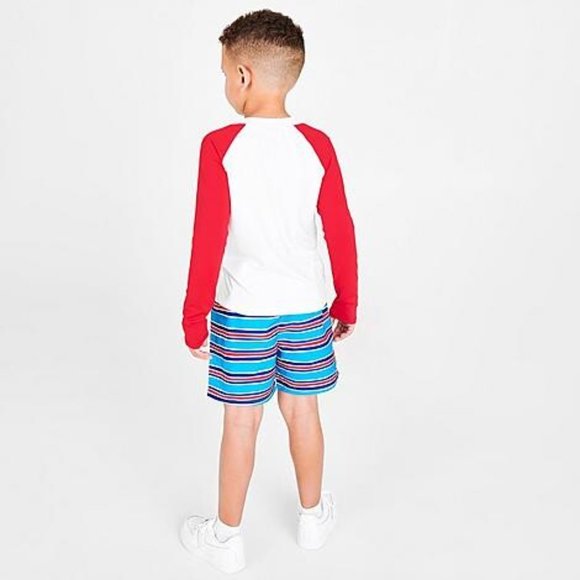 NWT THE NORTH FACE Toddler Little Kid Long-Sleeve Top Shorts Sun Swim Set UPF 50 - Picture 2 of 11